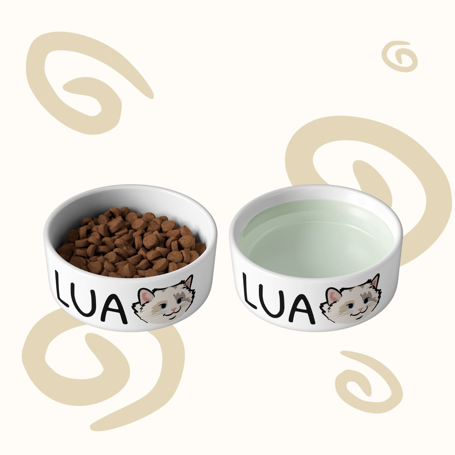 Bundle: x2 Custom Pet Bowls