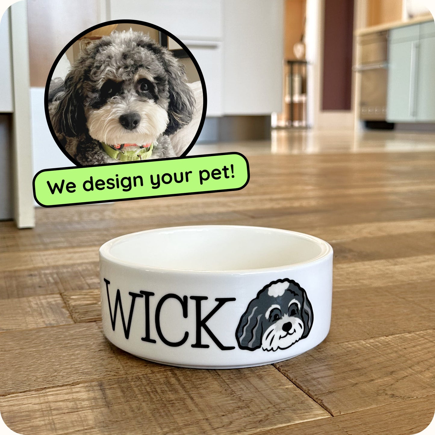 Bundle: x2 Custom Pet Bowls